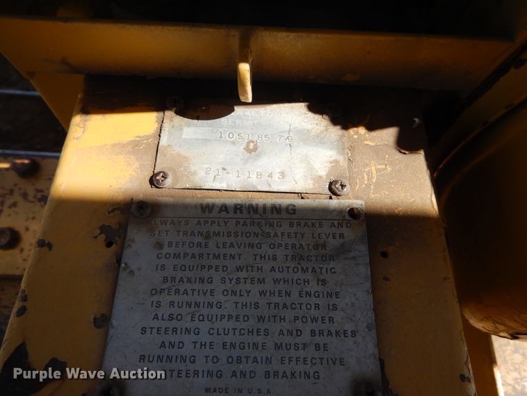 image for item DL6351 1972 Fiat-Allis 21B  dozer