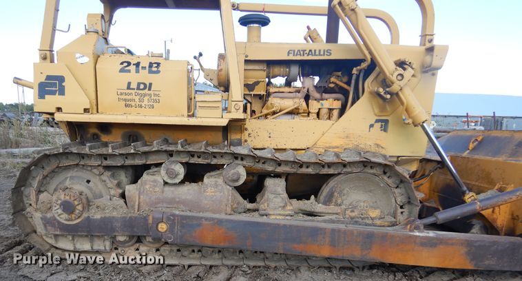 image for item DL6351 1972 Fiat-Allis 21B  dozer
