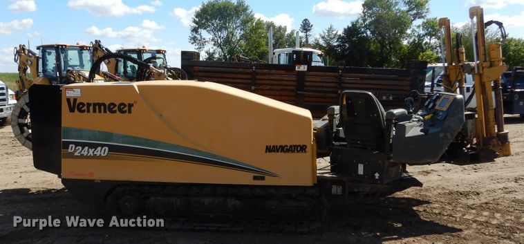 image for item DL6353 2011 Vermeer D24X40  Series II directional boring unit