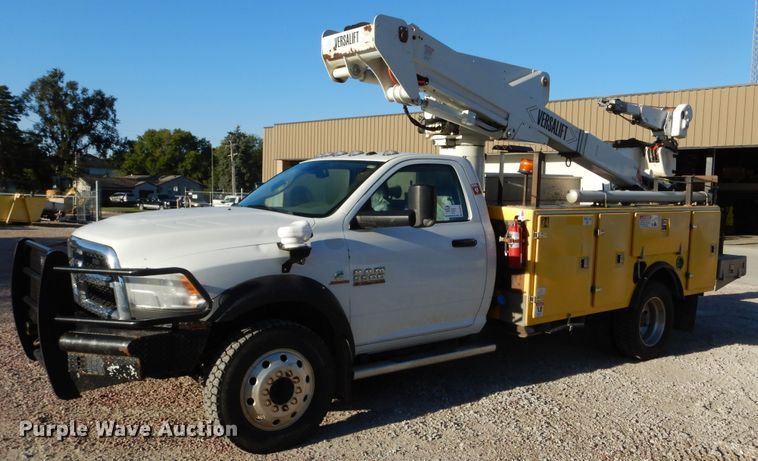 image for item DL6360 2015 Dodge Ram 5500HD  bucket truck