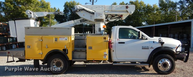 image for item DL6360 2015 Dodge Ram 5500HD  bucket truck