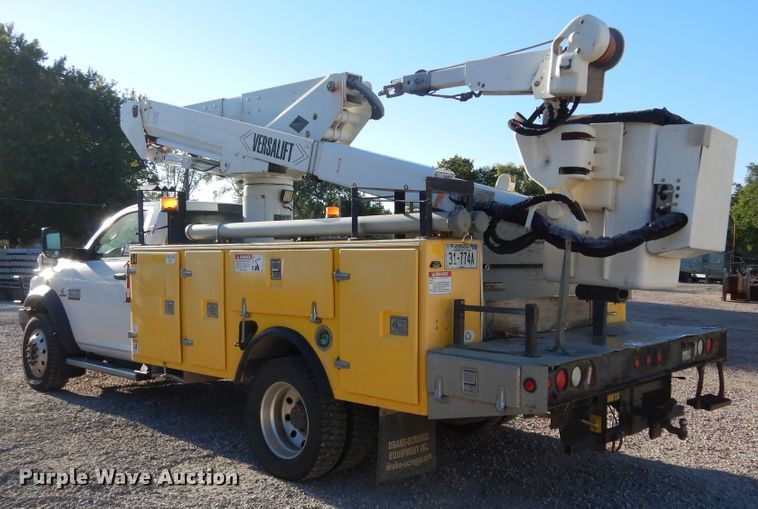 image for item DL6360 2015 Dodge Ram 5500HD  bucket truck