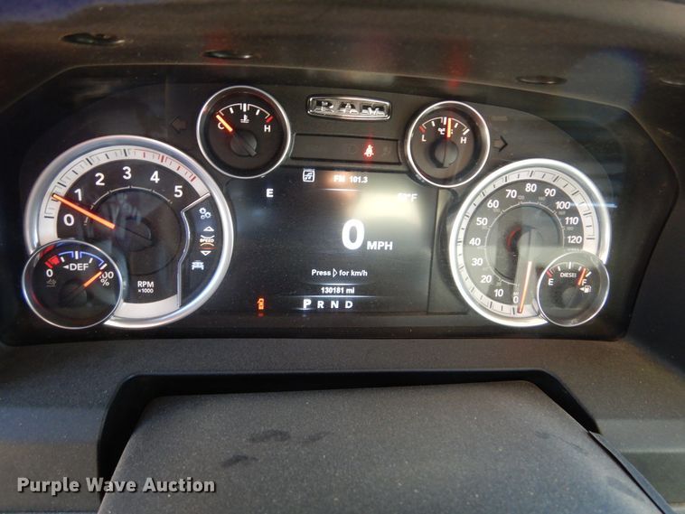 image for item DL6360 2015 Dodge Ram 5500HD  bucket truck