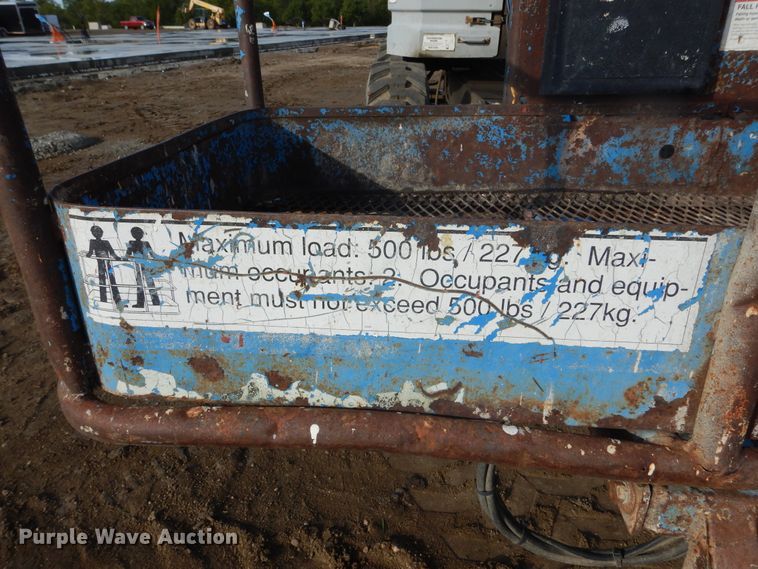 image for item DL6370 1993 Genie 7-45/22  boom lift