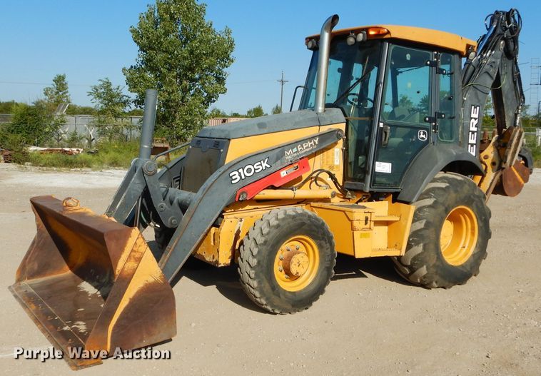 image for item DM0625 2014 John Deere 310SK  backhoe