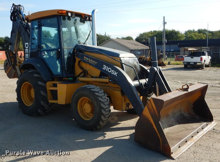 image for item DM0625 2014 John Deere 310SK  backhoe