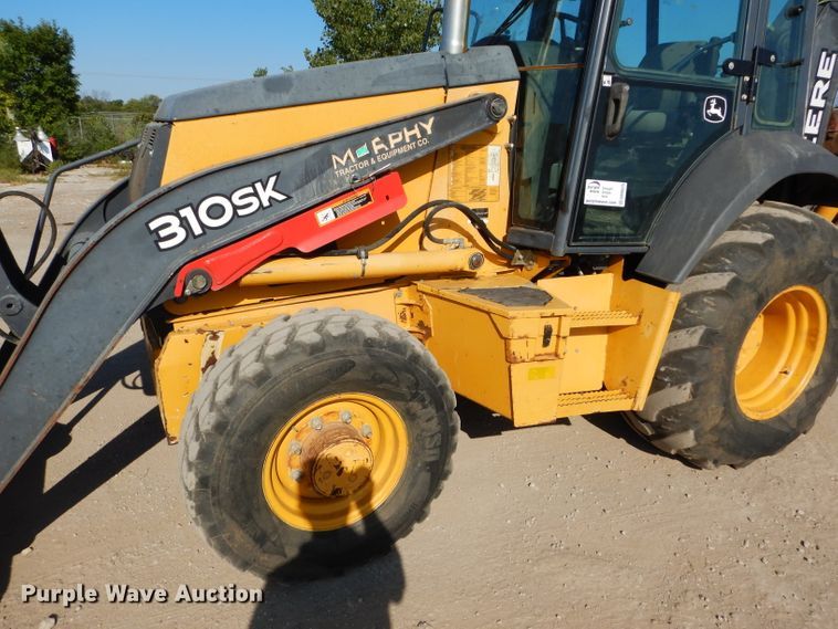 image for item DM0625 2014 John Deere 310SK  backhoe