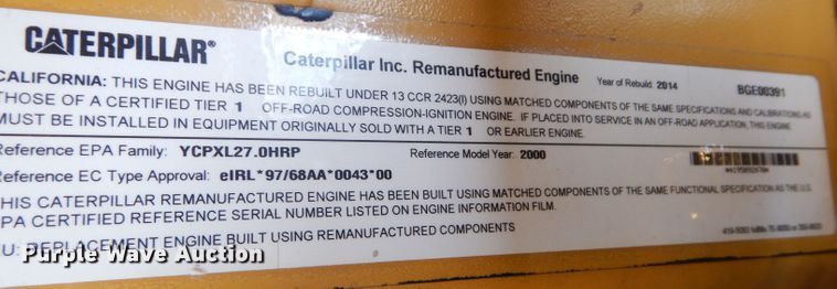 image for item DM4376 2001 Caterpillar 844  wheel dozer
