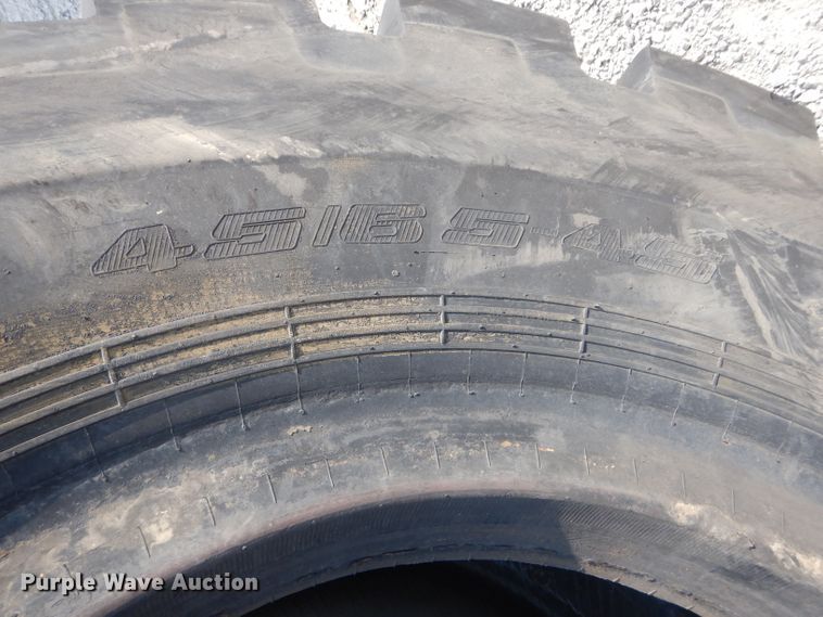 image for item DM4378 (4) Radar 45/65-45 dozer tires