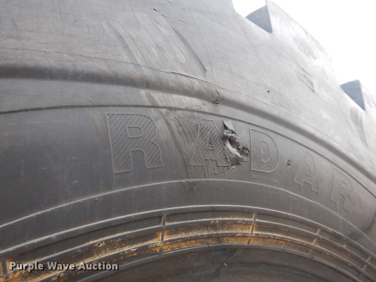 image for item DM4378 (4) Radar 45/65-45 dozer tires