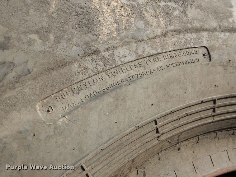 image for item DM4378 (4) Radar 45/65-45 dozer tires