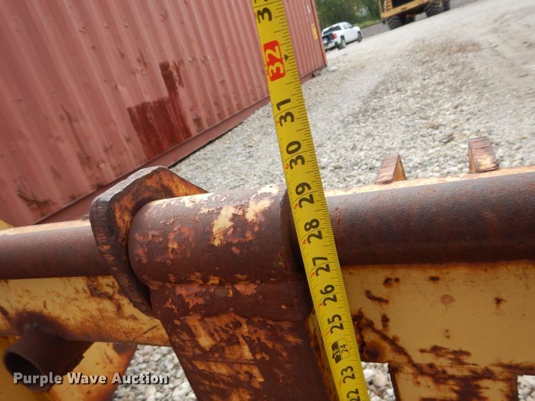 image for item DM4381 Shop built loader forks