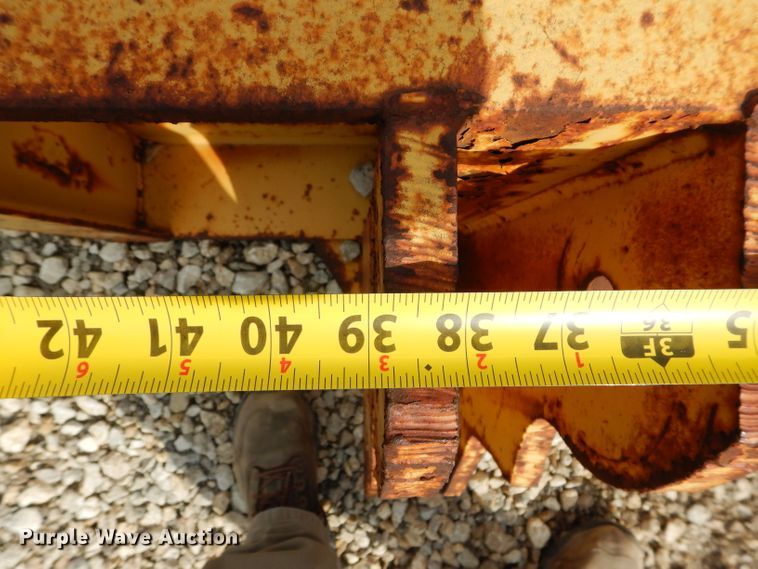 image for item DM4381 Shop built loader forks