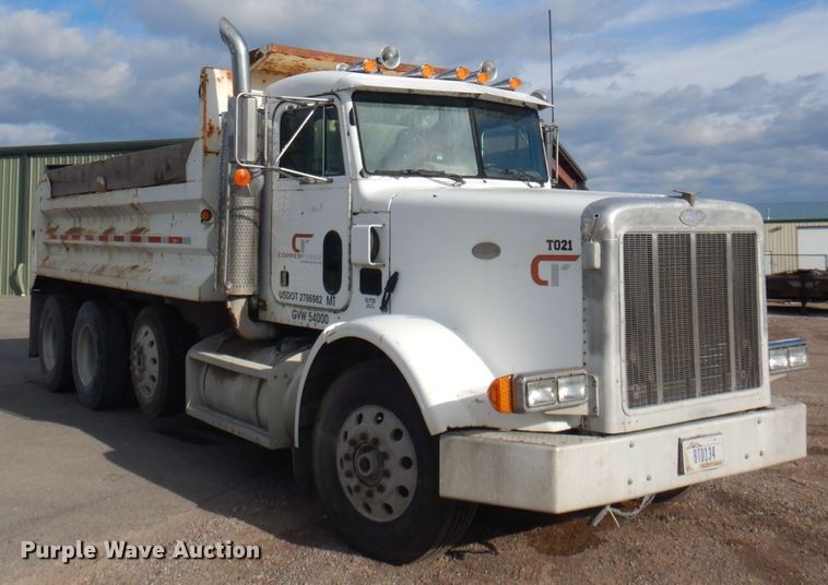 image for item DM5287 1994 Peterbilt 378  dump truck