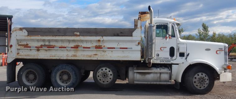 image for item DM5287 1994 Peterbilt 378  dump truck