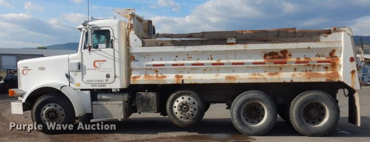 image for item DM5287 1994 Peterbilt 378  dump truck