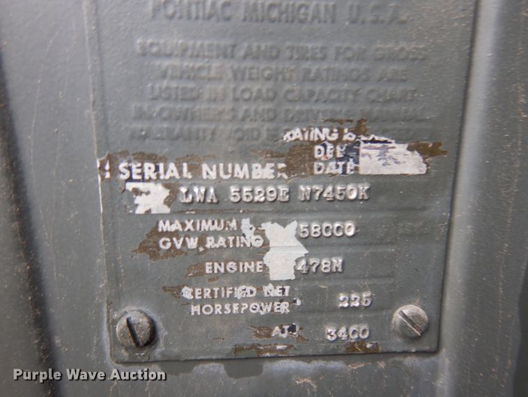 image for item DM5293 GMC  fuel truck