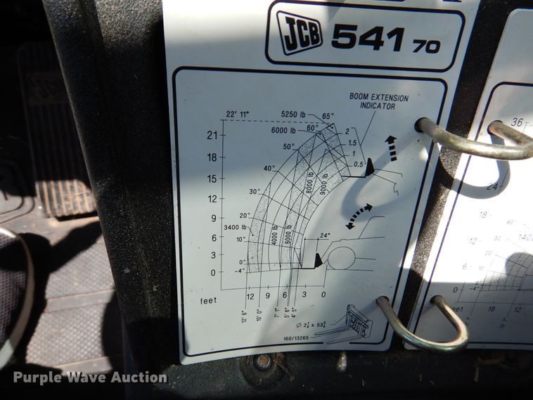image for item DM6458 JCB 541-70AGS  telehandler