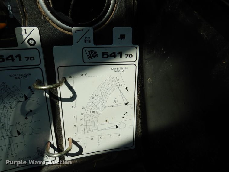 image for item DM6458 JCB 541-70AGS  telehandler