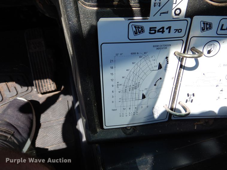 image for item DM6458 JCB 541-70AGS  telehandler