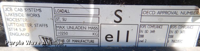 image for item DM6458 JCB 541-70AGS  telehandler