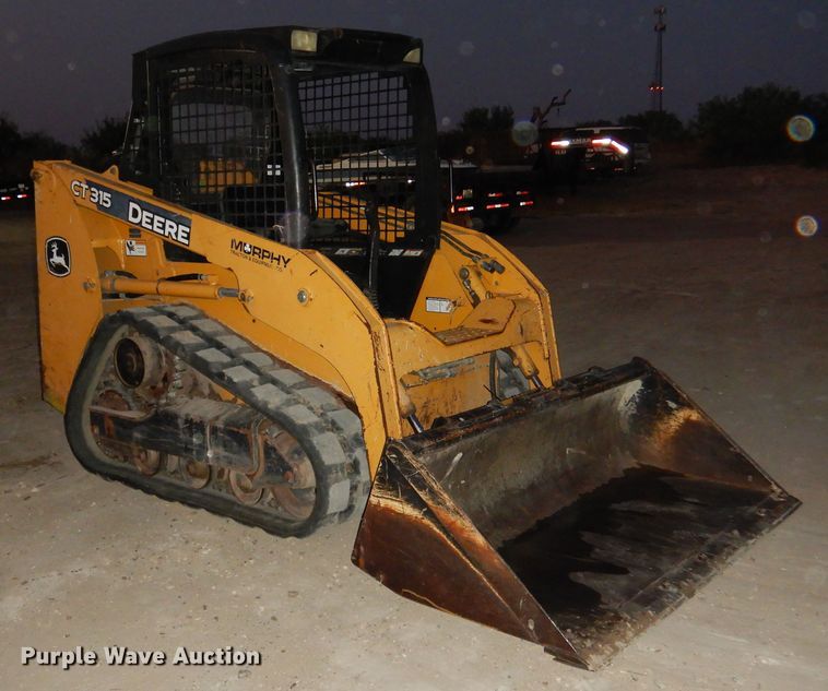 image for item DM6462 2009 John Deere CT315  tracked skid steer loader