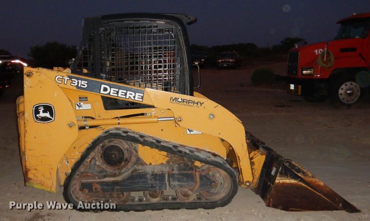 image for item DM6462 2009 John Deere CT315  tracked skid steer loader