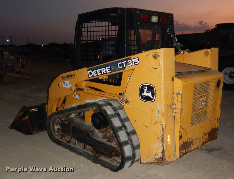 image for item DM6462 2009 John Deere CT315  tracked skid steer loader