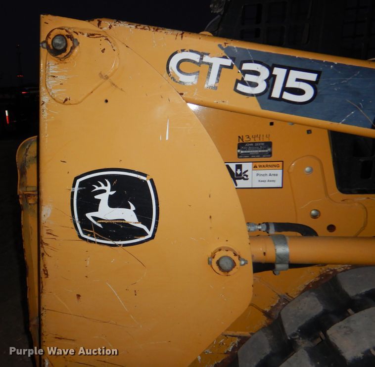 image for item DM6462 2009 John Deere CT315  tracked skid steer loader