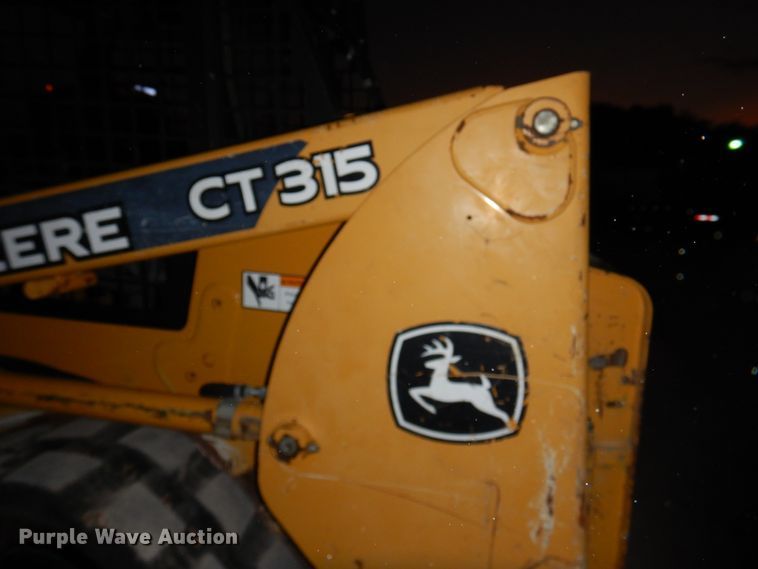 image for item DM6462 2009 John Deere CT315  tracked skid steer loader
