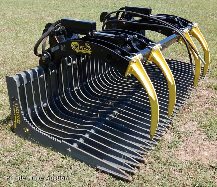 image for item ED9857 2016 MDS CBM3-96  8' W rock grapple bucket