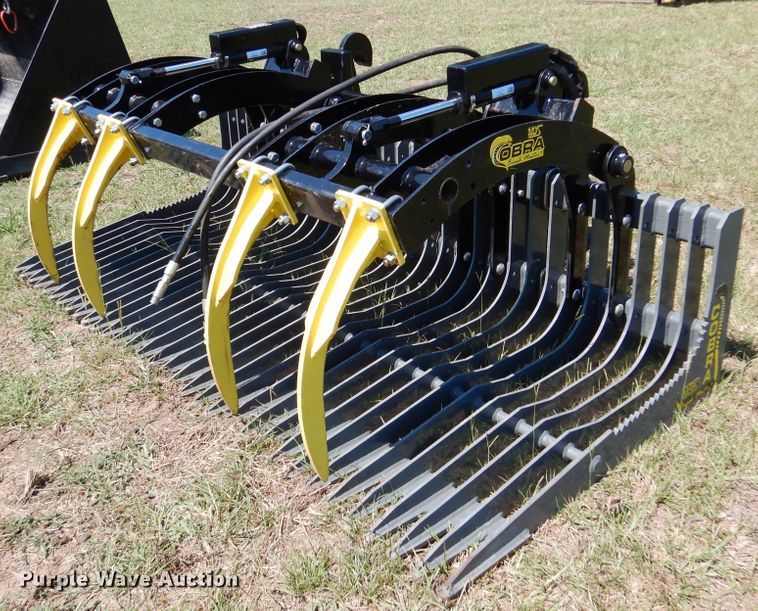 image for item ED9857 2016 MDS CBM3-96  8' W rock grapple bucket