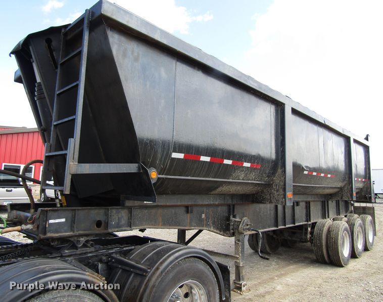 image for item GC9904 1985 Fruehauf TL  end dump trailer