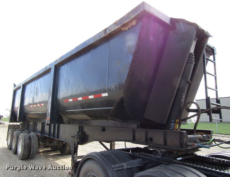 image for item GC9904 1985 Fruehauf TL  end dump trailer