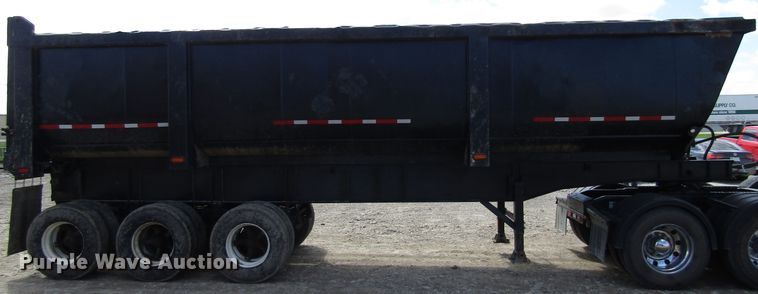 image for item GC9904 1985 Fruehauf TL  end dump trailer