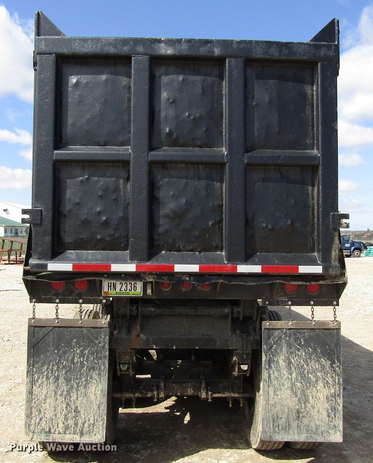 image for item GC9904 1985 Fruehauf TL  end dump trailer