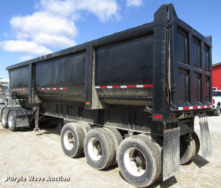 image for item GC9904 1985 Fruehauf TL  end dump trailer