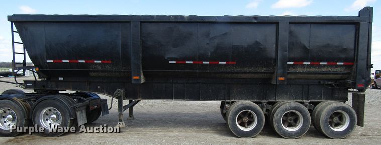 image for item GC9904 1985 Fruehauf TL  end dump trailer