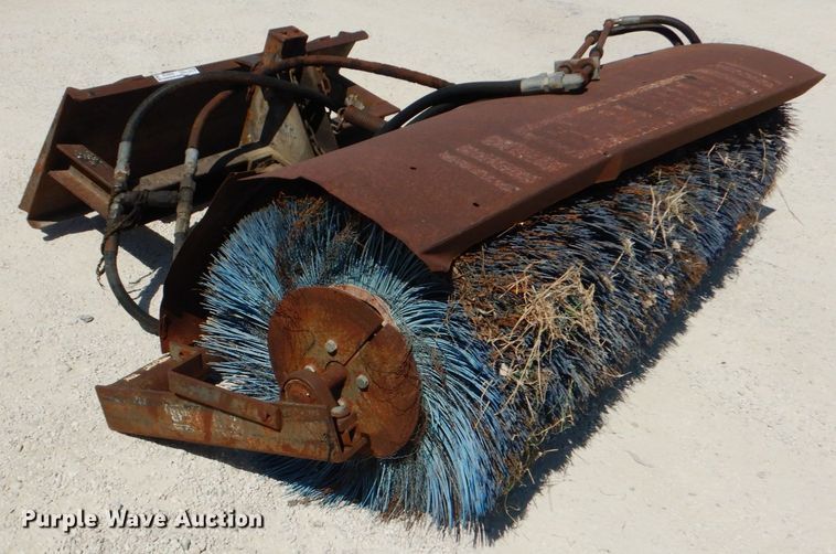 image for item HD9756 6'W skid steer broom