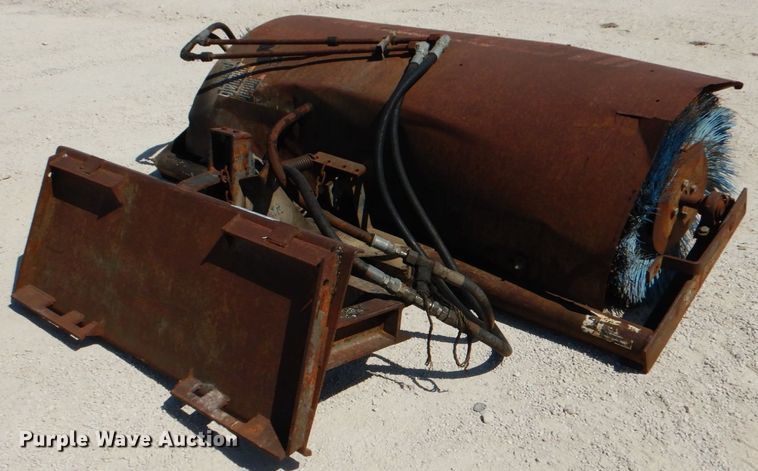 image for item HD9756 6'W skid steer broom