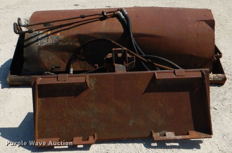 image for item HD9756 6'W skid steer broom