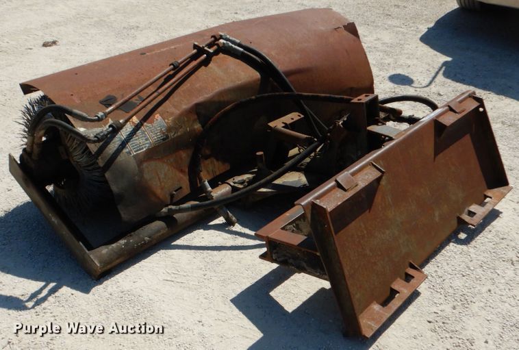 image for item HD9756 6'W skid steer broom