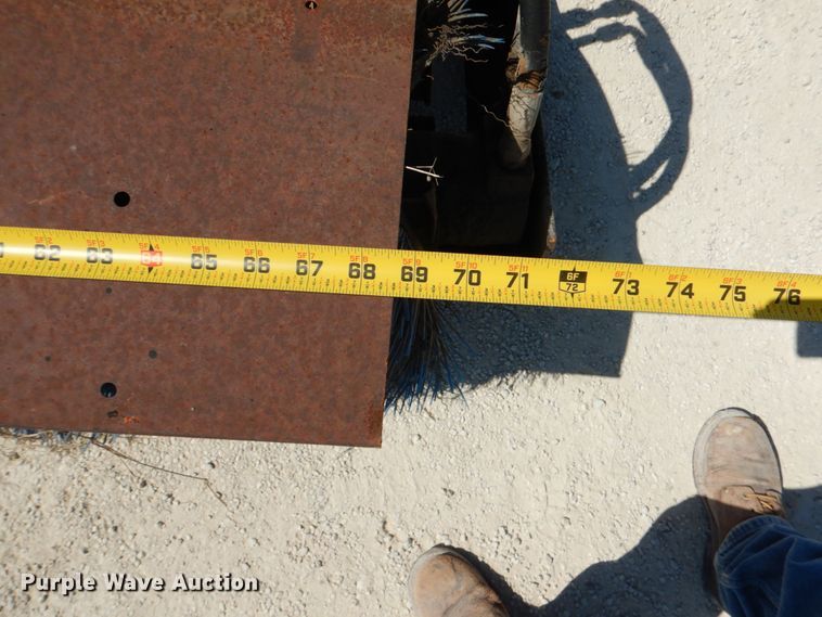 image for item HD9756 6'W skid steer broom