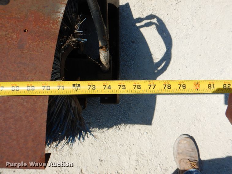 image for item HD9756 6'W skid steer broom