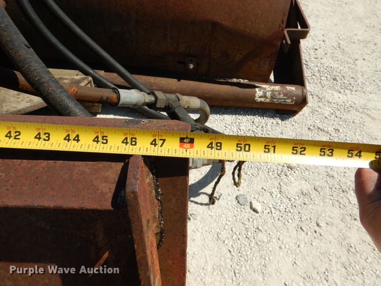 image for item HD9756 6'W skid steer broom