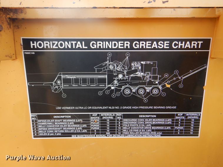 image for item HT9424 2004 Vermeer HG6000  horizontal grinder