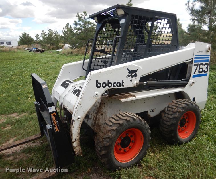 image for item HU9288 1996 Bobcat 763  skid steer loader