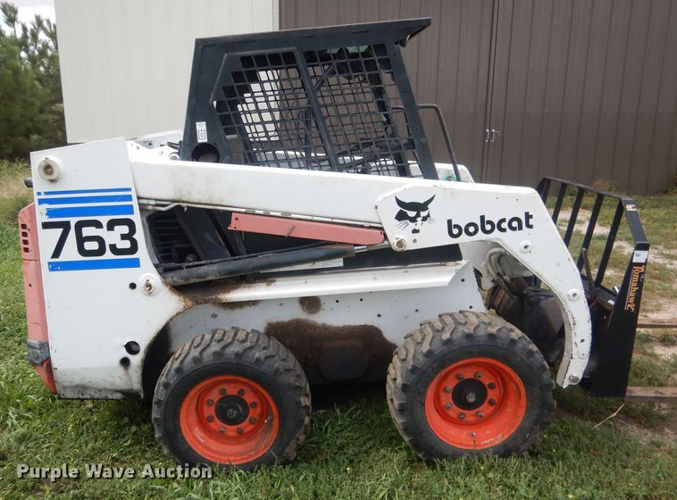image for item HU9288 1996 Bobcat 763  skid steer loader
