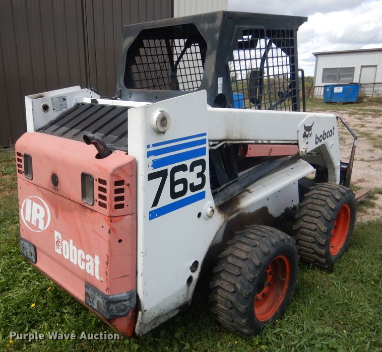 image for item HU9288 1996 Bobcat 763  skid steer loader