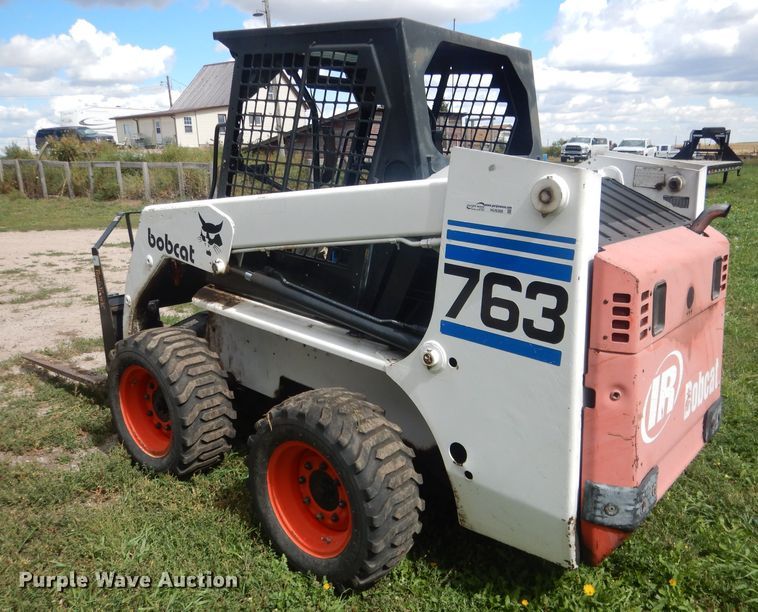 image for item HU9288 1996 Bobcat 763  skid steer loader